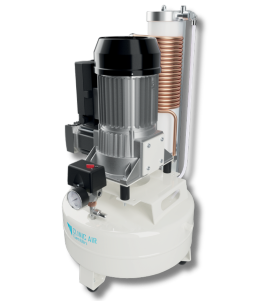 Bezolejowa sprężarka tłokowa Gentilin SMART DRY 1.25-S