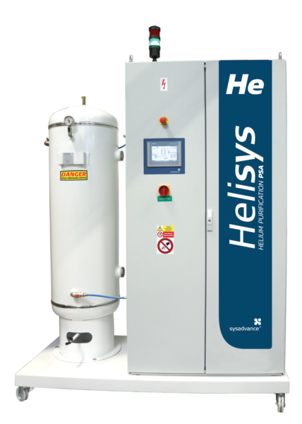 System oczyszczania helu