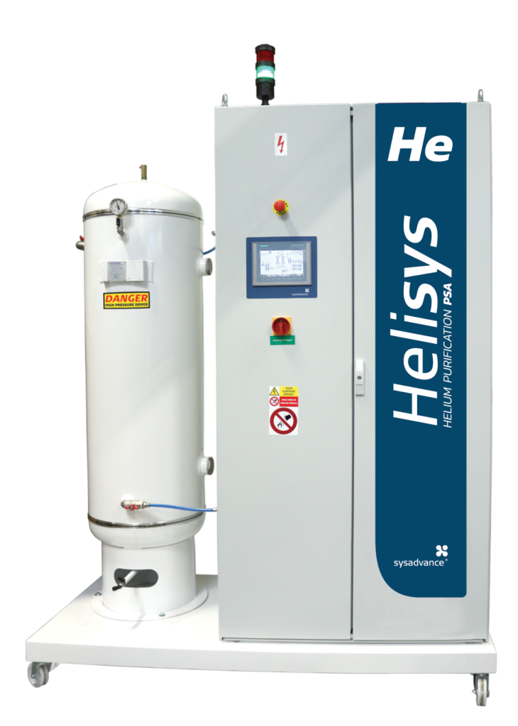 System oczyszczania helu
