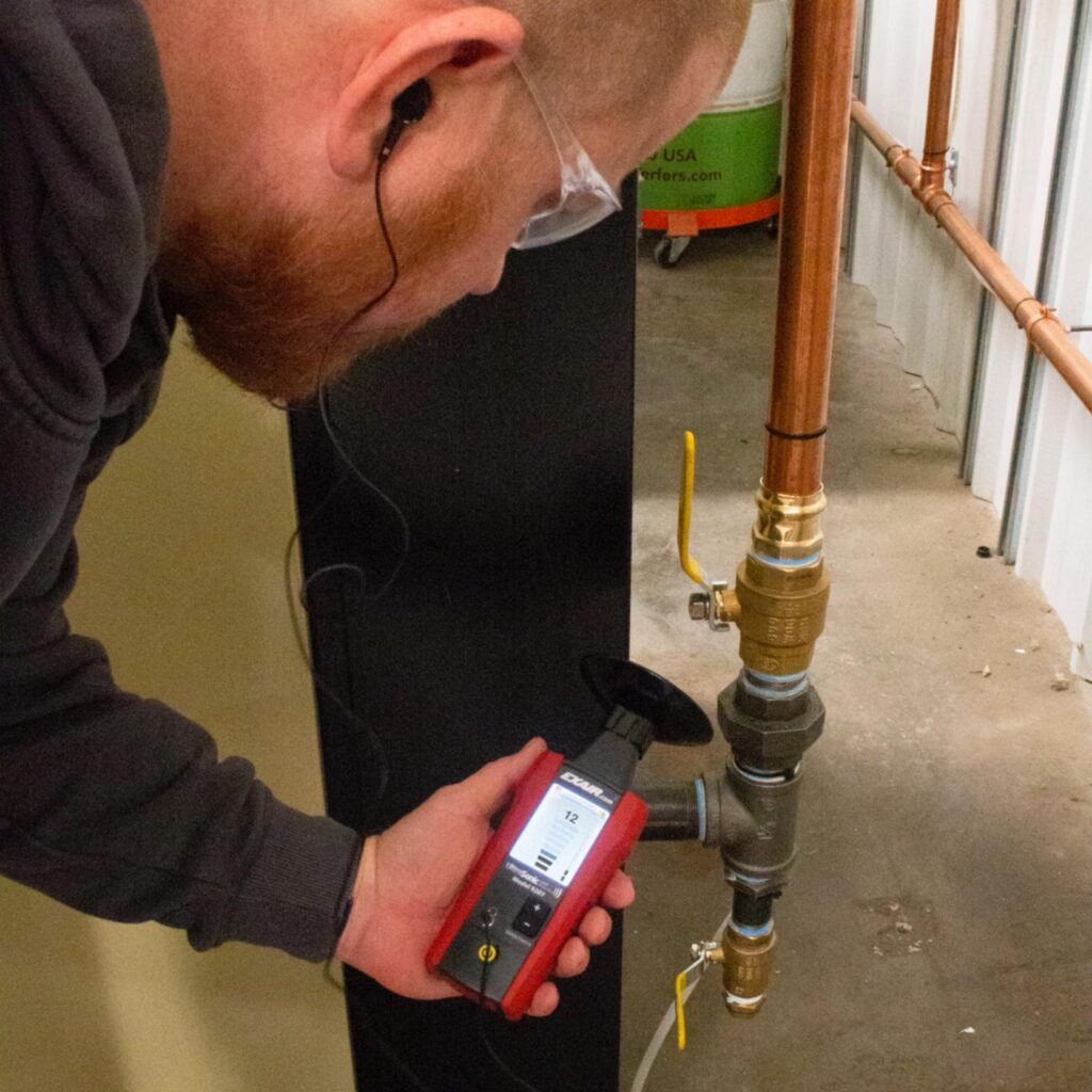 Wykrywanie nieszczelności w instalacji sprężonego powietrza